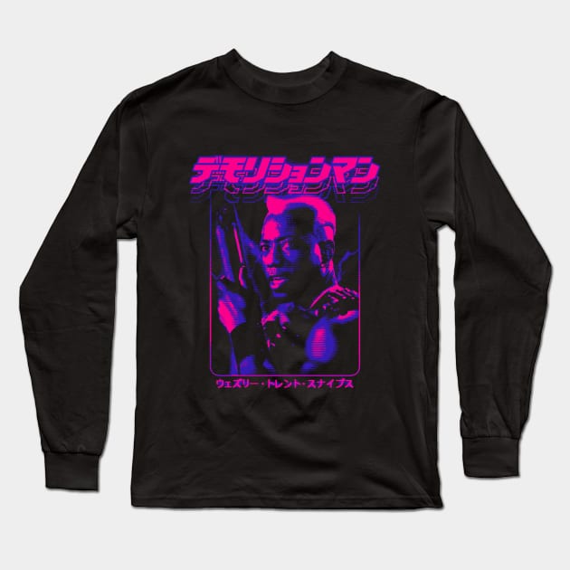 Demolition Man: Simon Phoenix Long Sleeve T-Shirt by Bootleg Factory